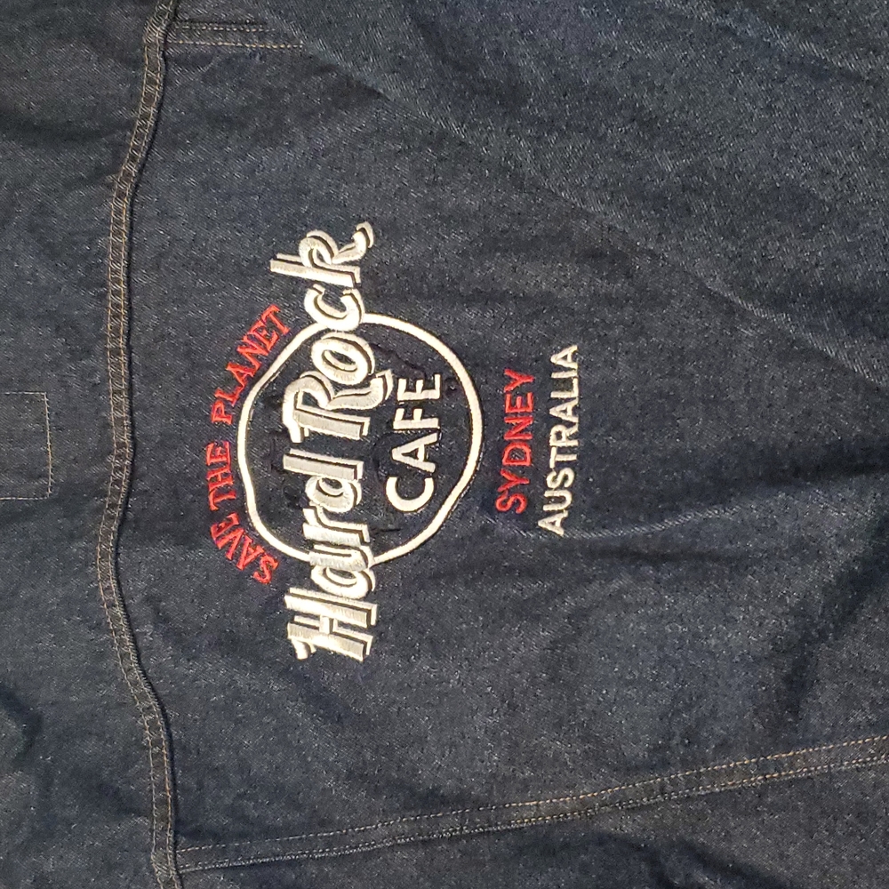 1980s Vintage Hard Rock Cafe Sydney Australia Denim Jacket